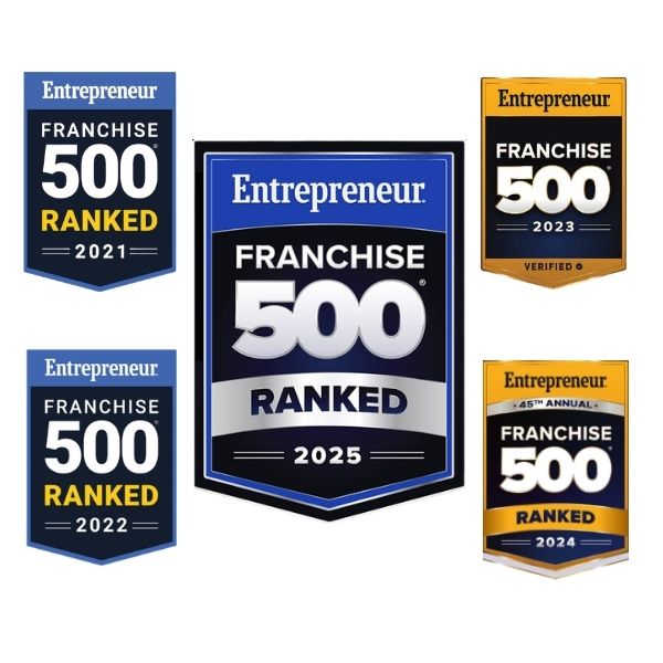 Franchise 500 Ranked Logo 5 Years